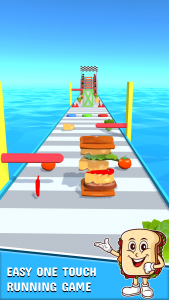 اسکرین شات بازی Sandwich Runner 3D 1