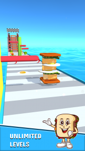 اسکرین شات بازی Sandwich Runner 3D 3