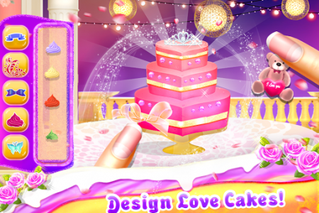 اسکرین شات بازی Wedding Cake Shop - Cook Bake & Design Sweet Cakes 6
