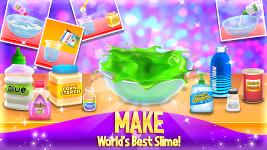 اسکرین شات برنامه Ultimate Slime Maker - Stress Releasing ASMR Game 1
