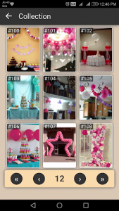 اسکرین شات برنامه Birthday Decoration Ideas 8