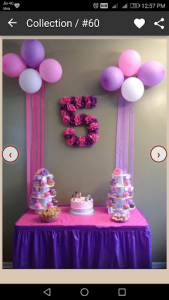 اسکرین شات برنامه Birthday Decoration Ideas 1