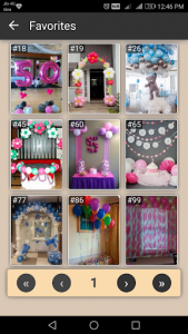اسکرین شات برنامه Birthday Decoration Ideas 6