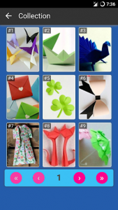 اسکرین شات برنامه Easy Origami Ideas 1