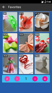 اسکرین شات برنامه Easy Origami Ideas 7
