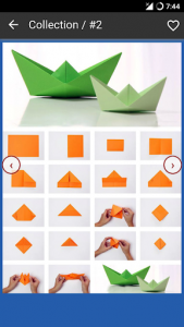 اسکرین شات برنامه Easy Origami Ideas 2
