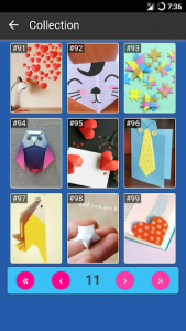 اسکرین شات برنامه Easy Origami Ideas 4