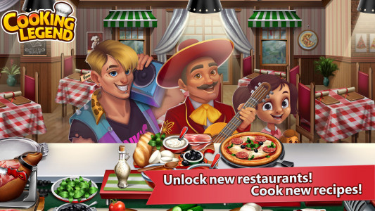 اسکرین شات بازی Cooking Legend Fun Restaurant 5