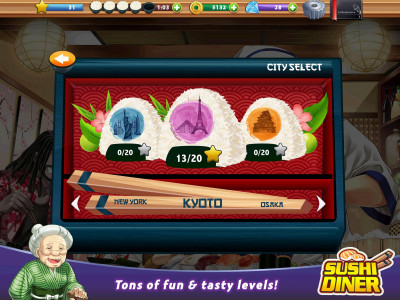 اسکرین شات بازی Sushi Diner - Fun Cooking Game 4