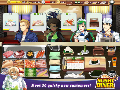 اسکرین شات بازی Sushi Diner - Fun Cooking Game 3