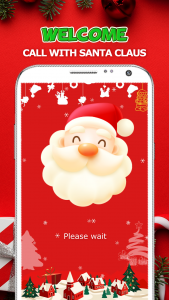 اسکرین شات برنامه Santa Call 1