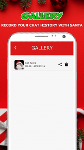 اسکرین شات برنامه Santa Call 6