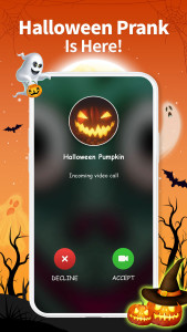 اسکرین شات 5 بازی Santa Prank Call: Fake video