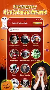اسکرین شات 6 برنامه Call Santa Claus & Prank Call