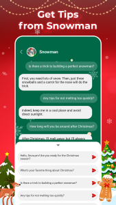 اسکرین شات 4 برنامه Prank Call Santa Claus & Chat