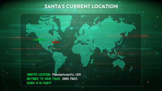 اسکرین شات برنامه Santa Tracker - Check where is 2