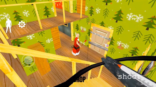 اسکرین شات بازی Scary Santa Granny Horror mod 1