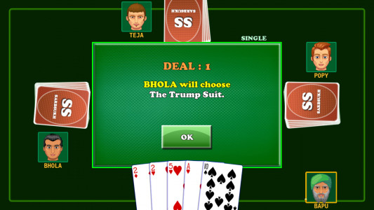 اسکرین شات بازی Card Game Coat : Court Piece 3