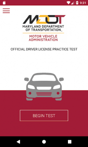 اسکرین شات برنامه MD Practice Driving Test 1