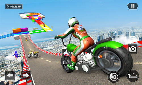 اسکرین شات بازی Mega Ramp Bike Race: Bike Jump 4