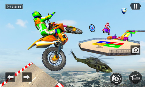 اسکرین شات بازی Mega Ramp Bike Race: Bike Jump 6