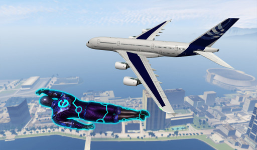 اسکرین شات 5 بازی Black Hole Superhero Fighter