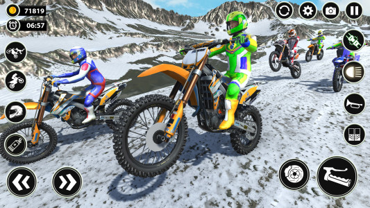 اسکرین شات 3 بازی Bike Race - Dirt Racing Games
