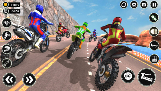 اسکرین شات 2 بازی Bike Race - Dirt Racing Games