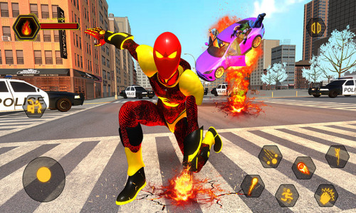 اسکرین شات بازی Fire Hero 3D - Superhero Games 5