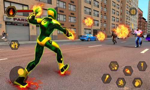 اسکرین شات بازی Fire Hero 3D - Superhero Games 2