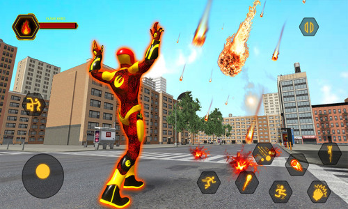 اسکرین شات بازی Fire Hero 3D - Superhero Games 1