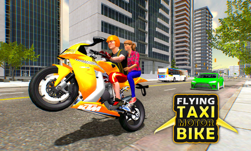 اسکرین شات 4 بازی Light Bike Race Flying Stunts