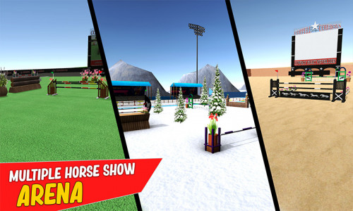 اسکرین شات 6 بازی Equestrian: Horse Racing Games