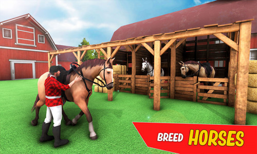 اسکرین شات 1 بازی Equestrian: Horse Racing Games
