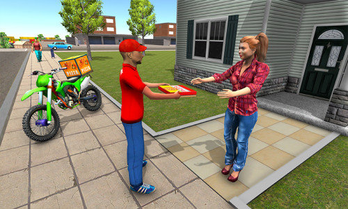 اسکرین شات 1 بازی Pizza Delivery Games 3D