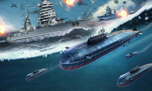اسکرین شات بازی Submarine War Zone WW2 Battle 2