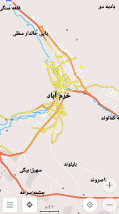 اسکرین شات برنامه نقشه آفلاین مرکزی (کرمانشاه همدان ...) 9