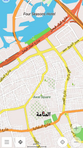 اسکرین شات برنامه نقشه آفلاین قطر و بحرین 7