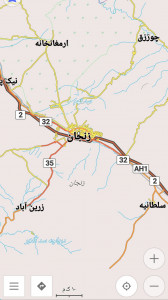 اسکرین شات برنامه نقشه آفلاین گیلان (اردبیل، زنجان) 5