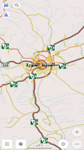 اسکرین شات برنامه نقشه آفلاین عربستان سعودی 3