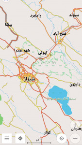 اسکرین شات برنامه نقشه آفلاین فارس (کهگیلویه و بوشهر) 1
