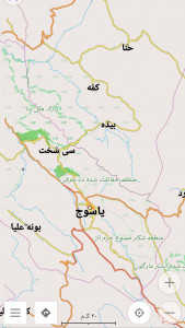 اسکرین شات برنامه نقشه آفلاین فارس 3