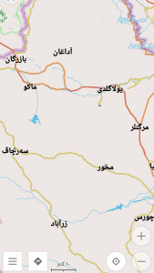 اسکرین شات برنامه نقشه آفلاین آذربایجان (شرقی و غربی) 9