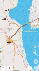 اسکرین شات برنامه نقشه آفلاین آذربایجان (شرقی و غربی) 2