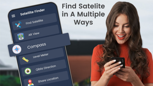 اسکرین شات برنامه Satellite Finder:Sat Director 2