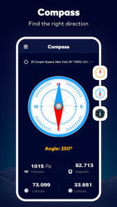 اسکرین شات برنامه Satellite Finder Director: GPS 5