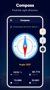 اسکرین شات برنامه Satellite Finder Director: GPS 5