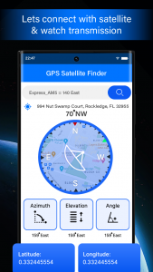 اسکرین شات برنامه Satellite Finder 2