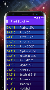 اسکرین شات برنامه Latest Satellite Finder App: Satellite Director 8