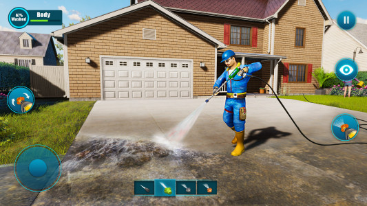 اسکرین شات بازی Power Washing Clean Simulator 3